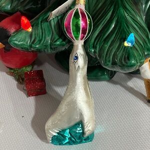 Christopher Radko RARE LTD ED Seal Ornament 1996 w Tags